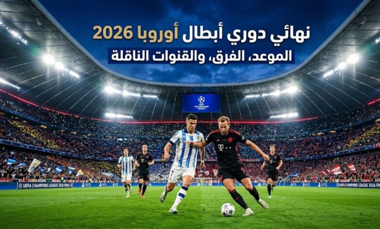 موعد نهائي دوري أبطال أوروبا 2026 والقنوات الناقلة