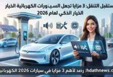 3 مزايا تجعل السيارات الكهربائية الخيار الذكي