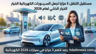 3 مزايا تجعل السيارات الكهربائية الخيار الذكي