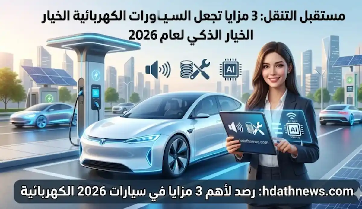 3 مزايا تجعل السيارات الكهربائية الخيار الذكي