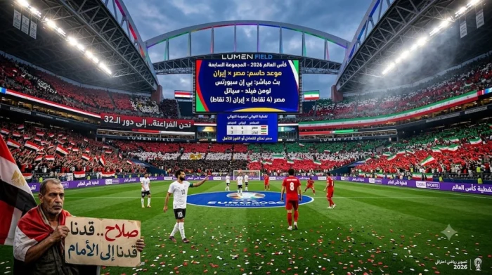 حلم التأهل.. موعد مباراة مصر وايران في كأس العالم 2026 والقنوات الناقلة 1 نتائج مباريات مصر موعد مباراة مصر وايران