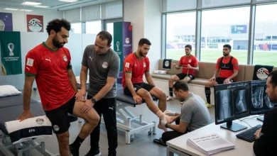 اصابات منتخب مصر