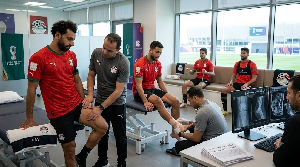 اصابات منتخب مصر