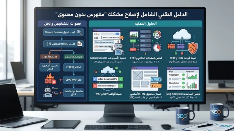 فهرسة بدون محتوى