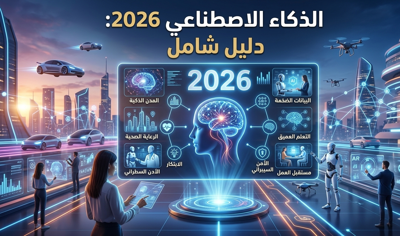مستقبل الذكاء الاصطناعي في عام 2026 وتأثير التكنولوجيا على الأعمال