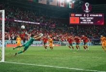 مباراه المغرب وهولندا كاس العالم