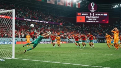 مباراه المغرب وهولندا كاس العالم