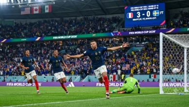 مباراة فرنسا والسويد كاس العالم