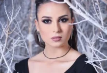 الفنانة الجزائرية سارة العلامة تشارك في ترند المكياج قبل وبعد مع رسالة للراحلة بيونة