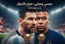 ميسي ضد مبابي: صراع الأجيال الذي سيحسم عرش العالم في 2026!