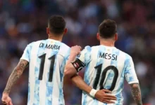 دي ماريا يوجه كلمات مواسية لميسي بعد وفاة والده خورخي