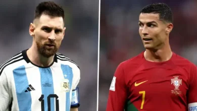ميسي ورونالدو في فريق واحد لأول مرة