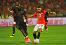 ترتيبات منتخب مصر لكرة القدم و منتخب أنغولا لكرة القدم