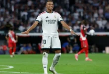 ثنائية مبابي تقود ريال مدريد لسحق رايو فايكانو واستعادة الوصافة في الليغا