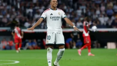 ثنائية مبابي تقود ريال مدريد لسحق رايو فايكانو واستعادة الوصافة في الليغا