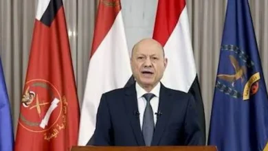 رشاد العليمي يعلن ساعة الصفر لتحرير اليمن